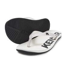 Kenner Original Red Sandal Flip-Flops For Men And Women - Black and White - View 10