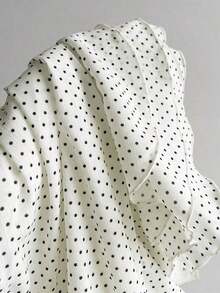 Summer Skirt – Short Cut, Ruffles At The Hem – Perfect For Holiday Or Beach Looks - Apricot 2 - View 3