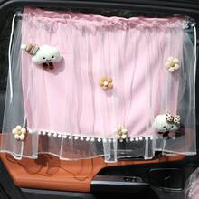 Car Window Sunshade, Car Baby Sunshade, Car Baby Pendant, Car Child Privacy Curtain, Front And Rear Suction Cup Type - Multicolor - View 6