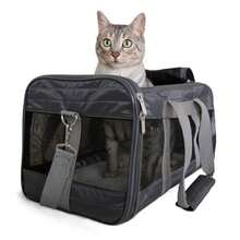 Travel Original Deluxe Airline - Transportín para Mascotas - Carbn - Ver 7