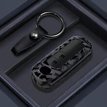 適用於 2 3 6 Atenza,Axela,Demio,CX-5 CX5 CX-3 CX7 CX-9 2015 2016 2017 2018 2019 的碳纖維風格 ABS 汽車鑰匙保護套配件 - 2鍵 - 查看 14