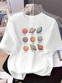 Women T-Shirts - White - View 1