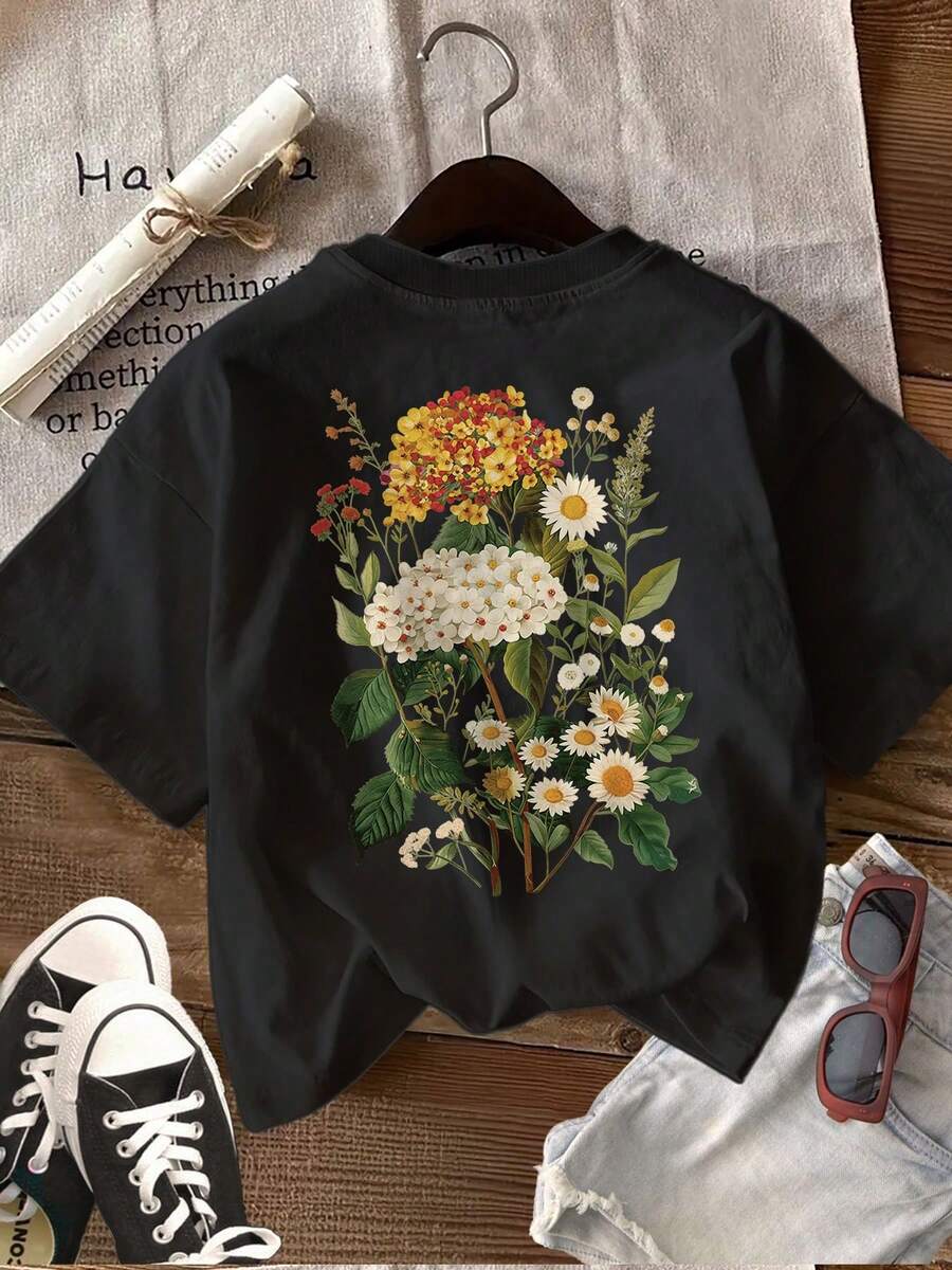 Women T-Shirts - Black - View 1