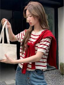 Women Tops - Pink - View 3