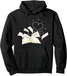 Book Nerd Compatible, Fun Gift For Readers, Book Lovers, Men And Women, Hoodie. - 黑色 14 - 查看 7