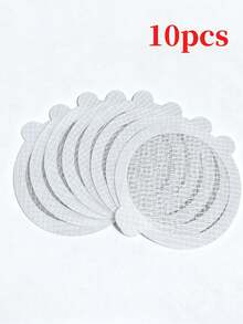 10/20pcs Easy-Clean Disposable Hair Catcher Mesh For Shower Drains - Waterproof, Long-Lasting Floor Sink Strainer Filters For Bathroom & Kitchen - A - View 10