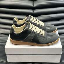 Zapatos casuales unisex, tallas 36-45, zapatos casuales para mujer y zapatos deportivos para hombre, zapatos planos con cordones de suela suave, zapatos cómodos y ligeros para uso diario, de corte bajo. - Figura 5 - Ver 11
