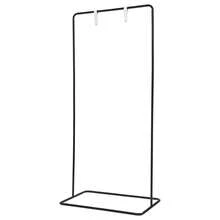 Höhenverstellbarer Hochzeits-Willkommensschild-Halter, Schwarzer Posterständer,Metall Staffelei Ständer Bodenstehend Mit 4 Lederriemen, Für Hochzeit Sitzplan Party Messe ,80 X 50 X 175 Cm, Bis 5 Kg - Schwarz - Übersicht 8