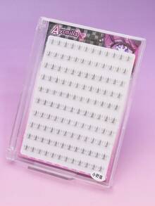 Self-Adhesive Lower Lash Clusters, No Glue Needed, Natural Lower Lashes, Soft Fluffy Segmented False Eyelashes, Pre-Coated Adhesive Design, Easy To Apply, Reusable, Lightweight, Natural Look, Suitable For Doll Eyes, Anime And Daily Makeup - C - View 6