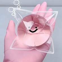 1 pieza Juguete de apretar con bola de cristal de cara sonriente, suave y rebotador, transparente con expresión feliz, juguete de relajación para apretar | Inflable, perfecto para recompensas en el aula, cumpleaños, juguetes de dedos para la oficina, Día de San Valentín, Ramadán, Halloween, regalos de Navidad, - Multicolor - Ver 12