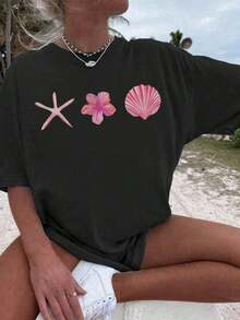 Women T-Shirts - Black - View 3