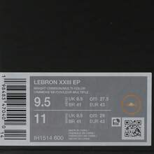 Nike Giày bóng rổ nam LEBRON XXIII EP, cổ thấp, IH1514-600 - Đỏ - Xem 7