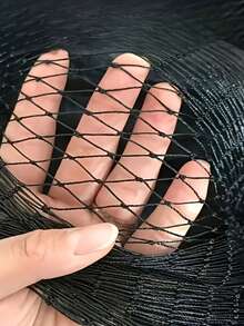 10M*4M Heavy Duty Black Garden Bird Netting, Large Mesh Reusable Breathable Cover, Vegetable Garden Net, Reusable Bird Netting, Easy Install Garden Protective Net, Vegetable Cover, Tear-Resistant Material, Suitable For Vegetables, Fruit Trees And Plants, Ponds And Shrubs, Durable Animal And Insect Barrier, Protect Plants, Vegetables, Birds, Fruit Trees, Prevent Small Animal Damage, Patio Pond, Anti-Cat, Bird Netting, Garden Bird Net, Garden Protective Net, Poultry Net - A - View 6