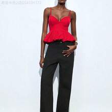 Women Blouses & Shirts - 黑色 - 查看 3