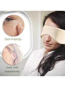 1pc/2pcs/4pcs Luxury Unisex Sleep Eye Mask, Washable & Reusable, Breathable & Light-Blocking, Adjustable, Suitable For Bedroom, Travel, Office, School, Gift For Family, Colleagues And Friends, Eye Patch, Travel Essential - Multicolor - View 7