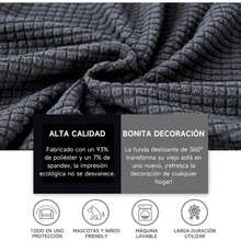 Elastic Sofa Covers For 1/2/3 Seater Sofas, Adjustable Elastic Band, 3-Piece Set, 3-Piece Elastic Cover, Suitable For 1, 2, And 3 Seater Sofas, Includes Multiple Anti-Slip Strips, Soft And Breathable Velvet Fabric, Full Coverage Design, Washable, Sofa Cover, Flexible Packaging, Suitable For Most Sofas, Ships From Local Warehouse. - 顏色 3 - 查看 7