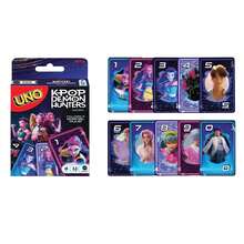 Mattel UNO经典纸牌游戏，单人或多人派对桌游，完美的节日礼物 - JRV01 - 查看 6