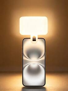 Dispositivo de iluminación portátil, Mini luz de clip, Panel de luz LED portátil, Modos atenuables, Adecuado para múltiples escenarios, Para selfie, transmisión en vivo, videoconferencia, iluminación de maquillaje y grabación de videos cortos - Un estilo - View 1