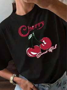 Women T-Shirts - Black - View 9