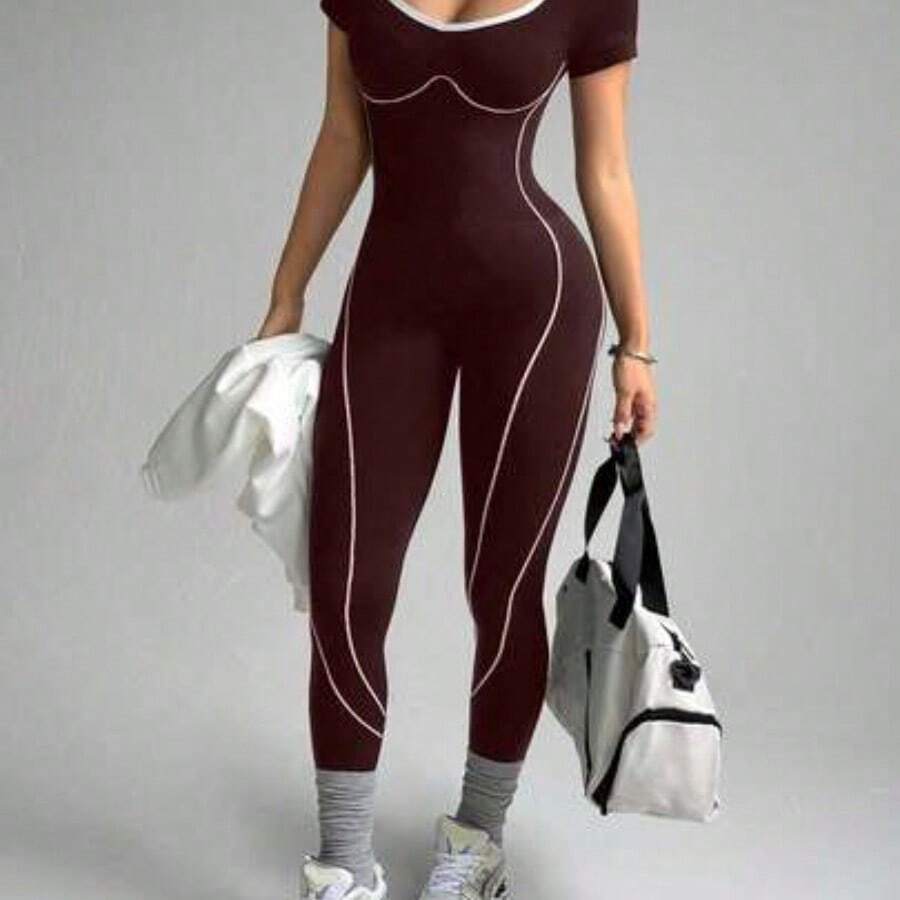 Women Unitards - Marrón - View 1