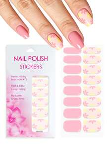 16 miếng dán móng gel, móng giả hoa mùa hè phong cách dopamine; không cần đèn UV, tạo hiệu ứng làm móng DIY chất lượng salon, quà tốt nghiệp, phù hợp cho phụ nữ đi nghỉ, tiệc và các dịp khác, phụ kiện làm móng - Hồng - Xem 8