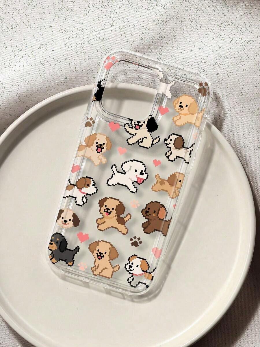 Liquid Silicone Phone Case With A Dachshund Pattern, Full Body Protection, Shockproof And Drop-Proof, Compatible With International Version Galaxy Phones (Not The Domestic Version), Birthday Gift For Mom - 多色 3 - 查看 1