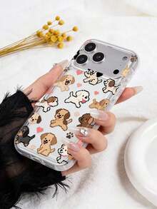 Liquid Silicone Phone Case With A Dachshund Pattern, Full Body Protection, Shockproof And Drop-Proof, Compatible With International Version Galaxy Phones (Not The Domestic Version), Birthday Gift For Mom - 多色 3 - 查看 3