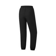 Quần jogger nữ LI-NING thấm hút mồ hôi, thoáng khí, thích hợp mặc thường ngày và tập thể dục AYKW280-1 - màu đen - Xem 3