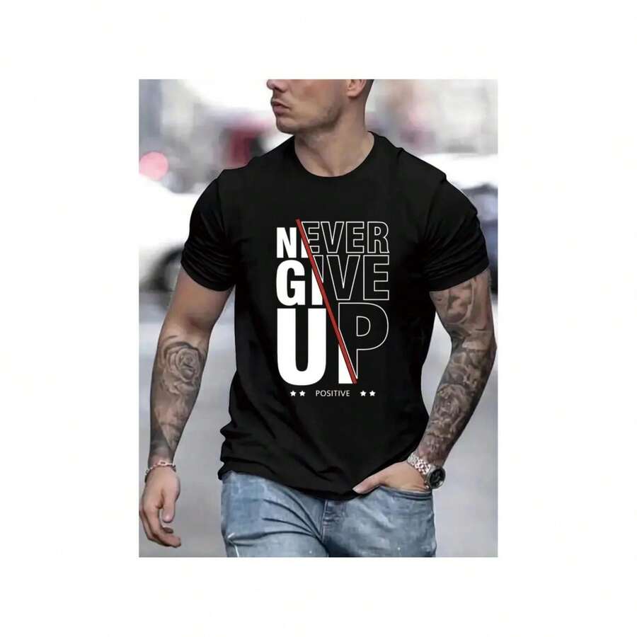 Men T-Shirts - Black - View 1