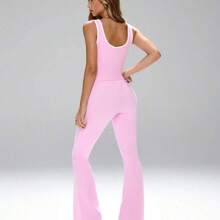 Women Unitards - Rose - View 4