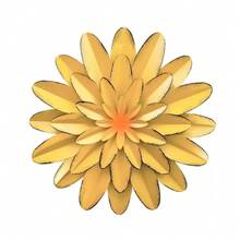 鮮豔木製花卉牆飾 - 鄉村現代花卉風格，適用於室內外空間，適合居家、花園、露台及辦公室裝飾，木質材質，花卉裝飾 - A - 查看 8