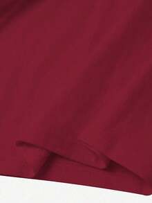 Camiseta de Algodón Grueso de 180 g/m² para Hombre - Roja con Patrón Abstracto de Rostro Surrealista en Blanco - Corte Regular, Cuello Redondo, para Uso Diario y Formal - Prenda Casual para Todas las Temporadas, Prenda Versátil, Patrón Geométrico, Construcción Duradera, Camiseta de Manga Corta, para Entusiastas de la Moda - Negro - Ver 10