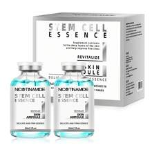 2pcs Stem Cell Serum, Suitable For Face, High-Efficiency Moisturizing Microneedle Serum, Stem Cell Serum Ampoule. - Transparent 30ml - View 1