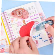 4 Pack Correction Tape Set - 8mm * 8m Instant-Dry Whiteout Tape Roller, Portable Adhesive Correction Tape For Students, School & Office Supplies - 01 - 查看 7