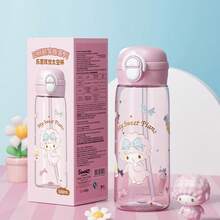 SANRIO 500ML 太空杯 便攜塑膠杯 大容量戶外運動水壺 太空吸管杯 亮色水壺 健身水壺 水壺 水杯 > 運動水壺 情人節與開學季完美禮物 3D 彈出式水壺 小學生設計 夏季 Tritan 材質直飲運動水壺 - 彩色 - 查看 6