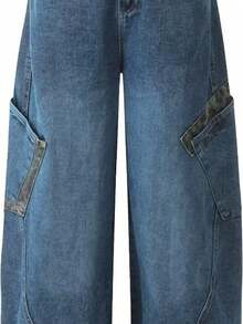 Women Pants - Blue - View 6