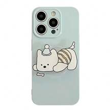 GUCADI Turquoise Blue + Bloodhound Phone Holder, Korean Ins Style Small Dog Phone Stand, Suitable For IPhone 16 Phone Case, Apple 17 Pro Max Soft Case, 14 Cute, Creative, 31755, Cute Style, Niche, Adorable Pet, Ins Style - Water Blue - View 10
