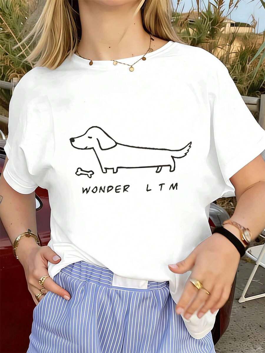 Women T-Shirts - White - View 1