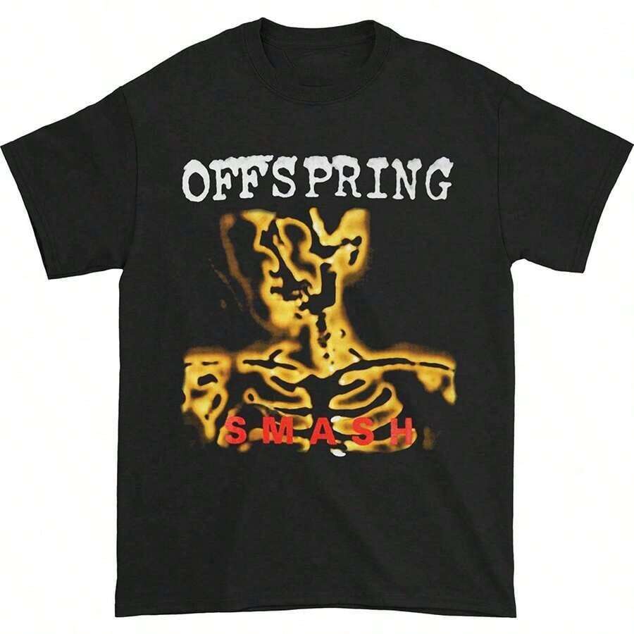 ¡Nuevo!Camiseta Offspring para Hombre, Diseño Smash Album, Tallas S a 4XL - Negro - Ver 1