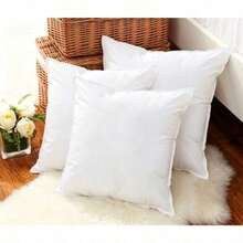 Ultra Soft Breathable Polyester Cushion Insert Anti-Allergy Elastic Square Pillow Inner Pad Washable Support Pillow Core Household Living Room Accessory - 16x16 Inches(40x40cm) - View 7