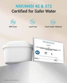 AQUACREST Filter Cartridges, Replacement For Maxtra Pro® All-In-1 And Maxtra Plus Water Filter Cartridges, Compatible With Jug, Kettle And Tank, TÜV SÜD, NSF Certified (12) - View 4