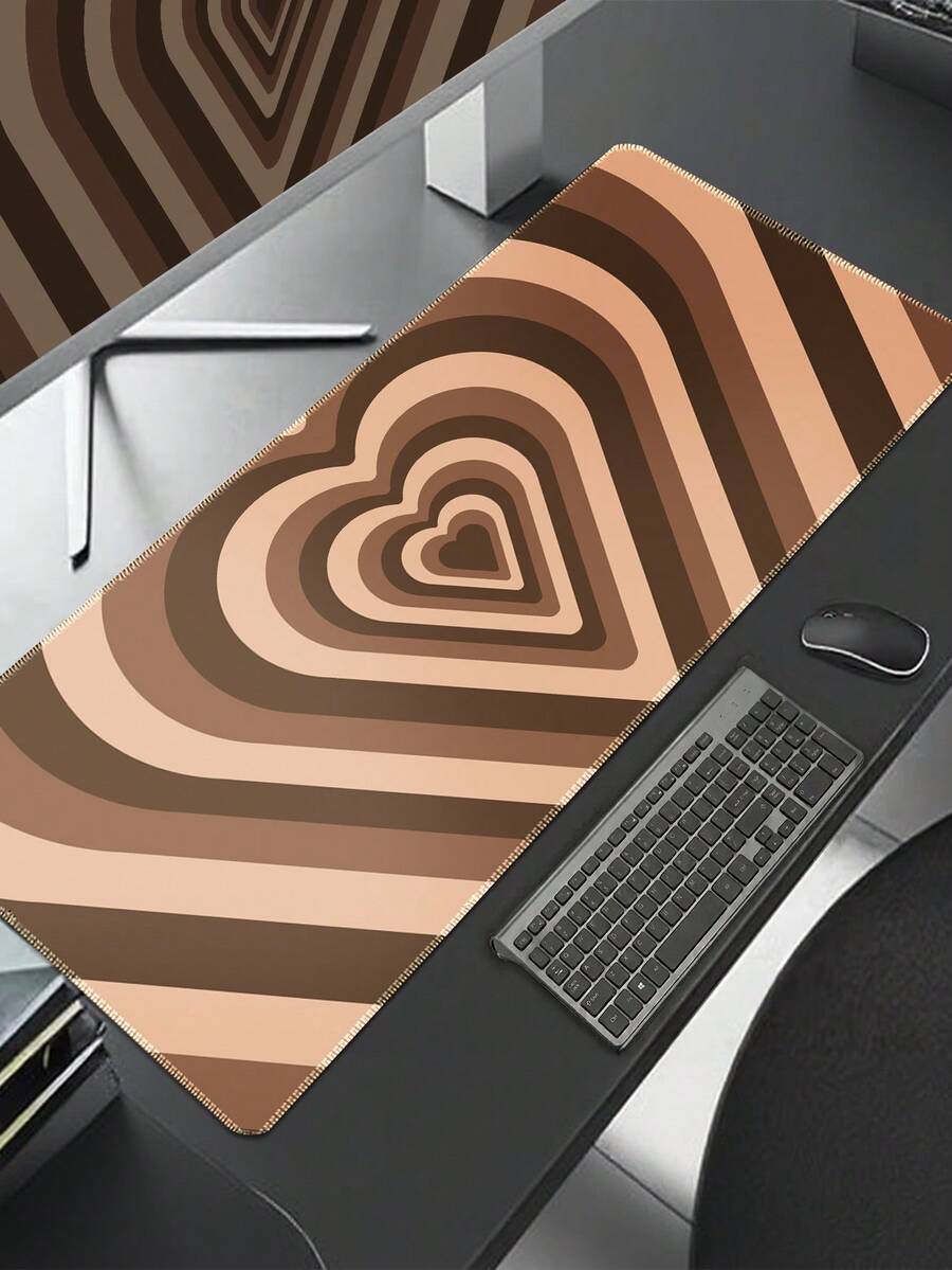 Game Mouse Pad, Suitable For Game Home Office Work, Extended Pad Computer Keyboard Laptop, Large Table Pad With Non-Slip Rubber Base Edge Stitching Desktop Decoration - View 1