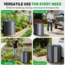 Nilight Collapsible Rain Barrel Water Storage Containers-53 Gallon Portable Rainwater Collect System Water Tank To Collect Rainwater From Gutter Downspout Water Catcher With Spigots,Filter&Overflow Kits,A Must-Have For Your Backyard, Perfect For Camping/RV Travel. - A - View 7
