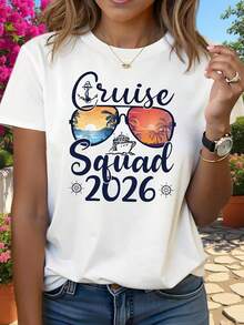 Camiseta de mujer para primavera y verano - Blanco - Ver 2