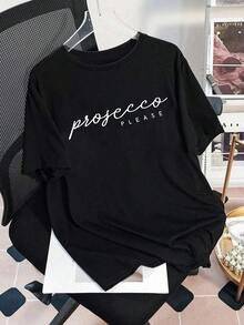 Women T-Shirts - Black - View 9