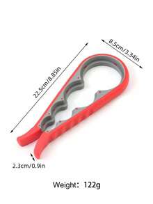 Brodark Pembuka Kaleng Ergonomis 3 Warna Ins-Style, Mudah Membuka Berbagai Tutup Botol, Desain Cakar Gelombang Anti Selip, Alat Dapur Praktis & Modis - View 3