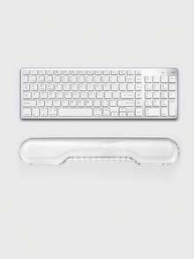 Sandaran Pergelangan Tangan Silikon Transparan, Cocok untuk Kerajinan dan Alat Tulis - Penopang Lengan Ergonomis, Bantalan Pergelangan Tangan Kantor, Bantalan Mouse, Sandaran Pergelangan Tangan untuk Seni Kuku, Set Sandaran Pergelangan Tangan Gel untuk Keyboard, Cocok untuk Kenyamanan Saat Bekerja dengan Keyboard dan Meja (Putih Transparan) - View 11