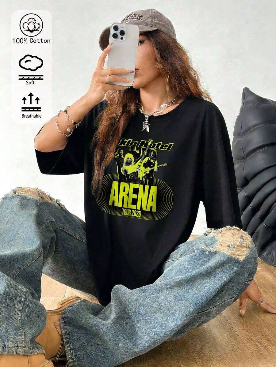 Women T-Shirts - Black 4 - View 1