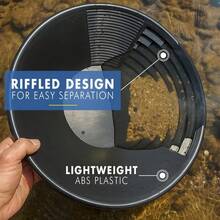 Herramienta de Prospección de Oro con Diseño Rayado, Equipo Detector de Metales Duradero para Lavado de Oro Eficiente al Aire Libre - C - Ver 9
