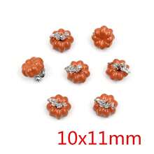 10pcs Fruit Enamel Metal Charms Apple Orange Carrot Pendant For DIY Necklace Bracelet Jewelry Making Findings Supplies - Fruit - View 4